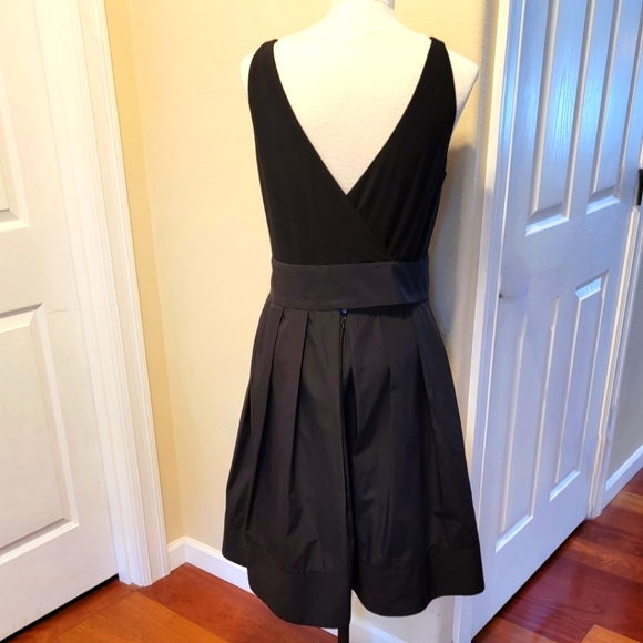 Ralph Lauren:Black Bodice Bow Party Dress - Picture 2 of 6